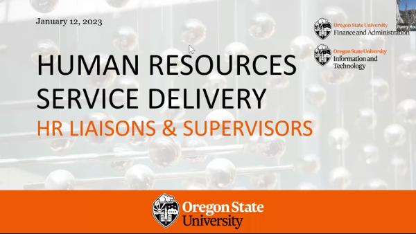 screen shot of presentation cover for HRSD Liasions and Supervisors Jan. 12, 2023